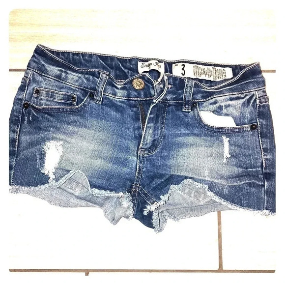 Indigo Rein Pants - Jean Shorts